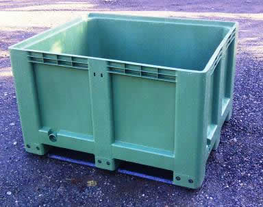 Fire Logs Plastic Bin